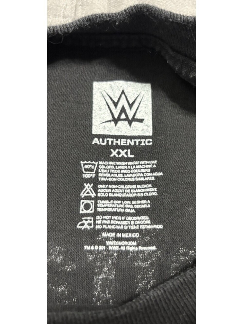 WWE Ric Flair To Be The Man T Shirt Mens XXL Black Wrestling Nature Boy - Picture 5 of 8